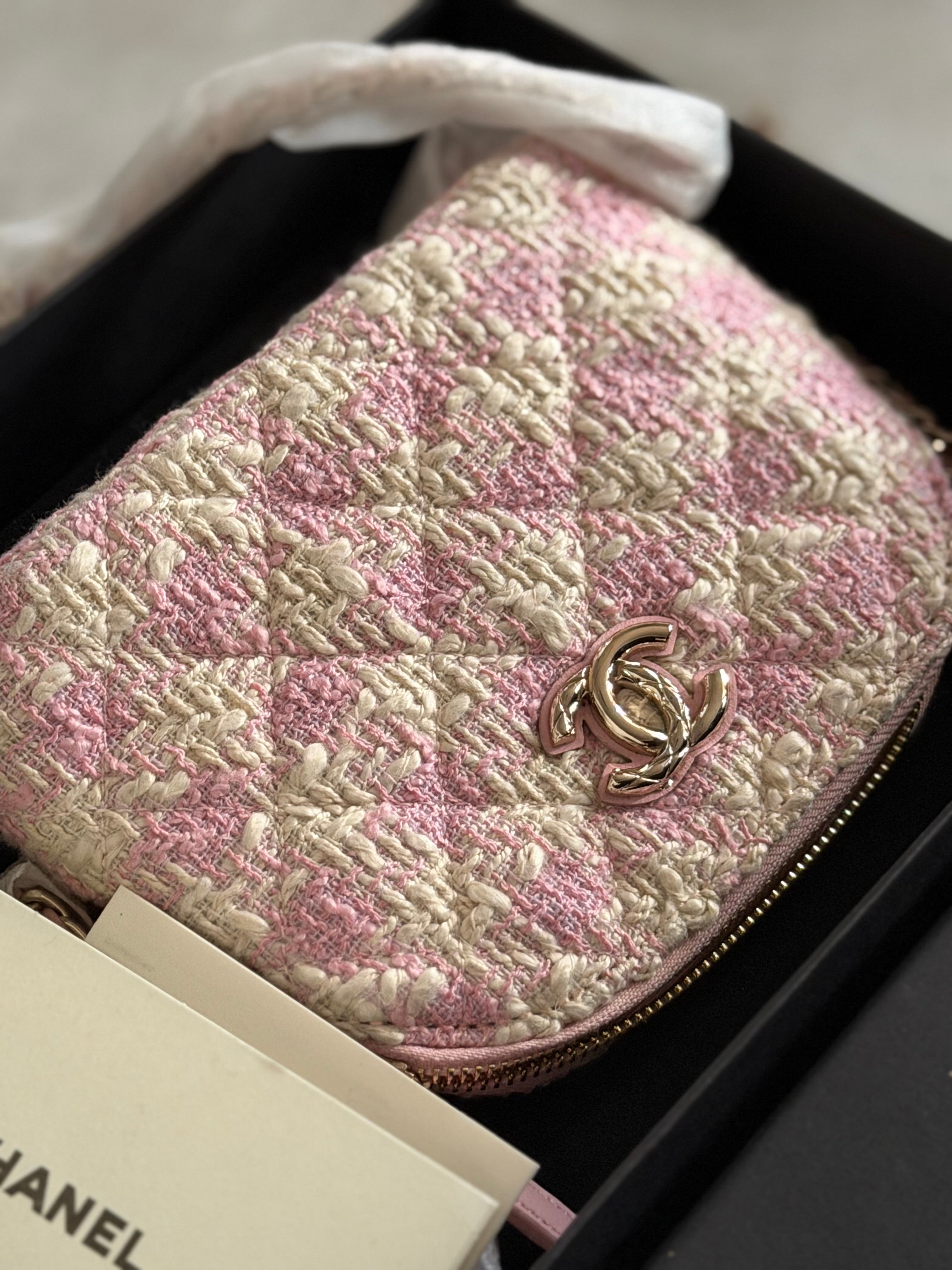 Chanel Pink Tweed Bag - GWP