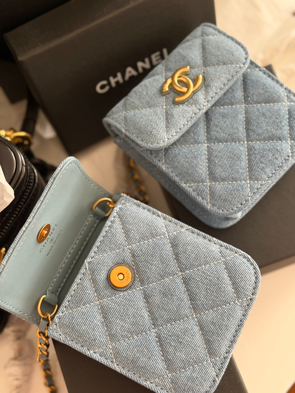 Chanel Denim Crossbody Bag - GWP