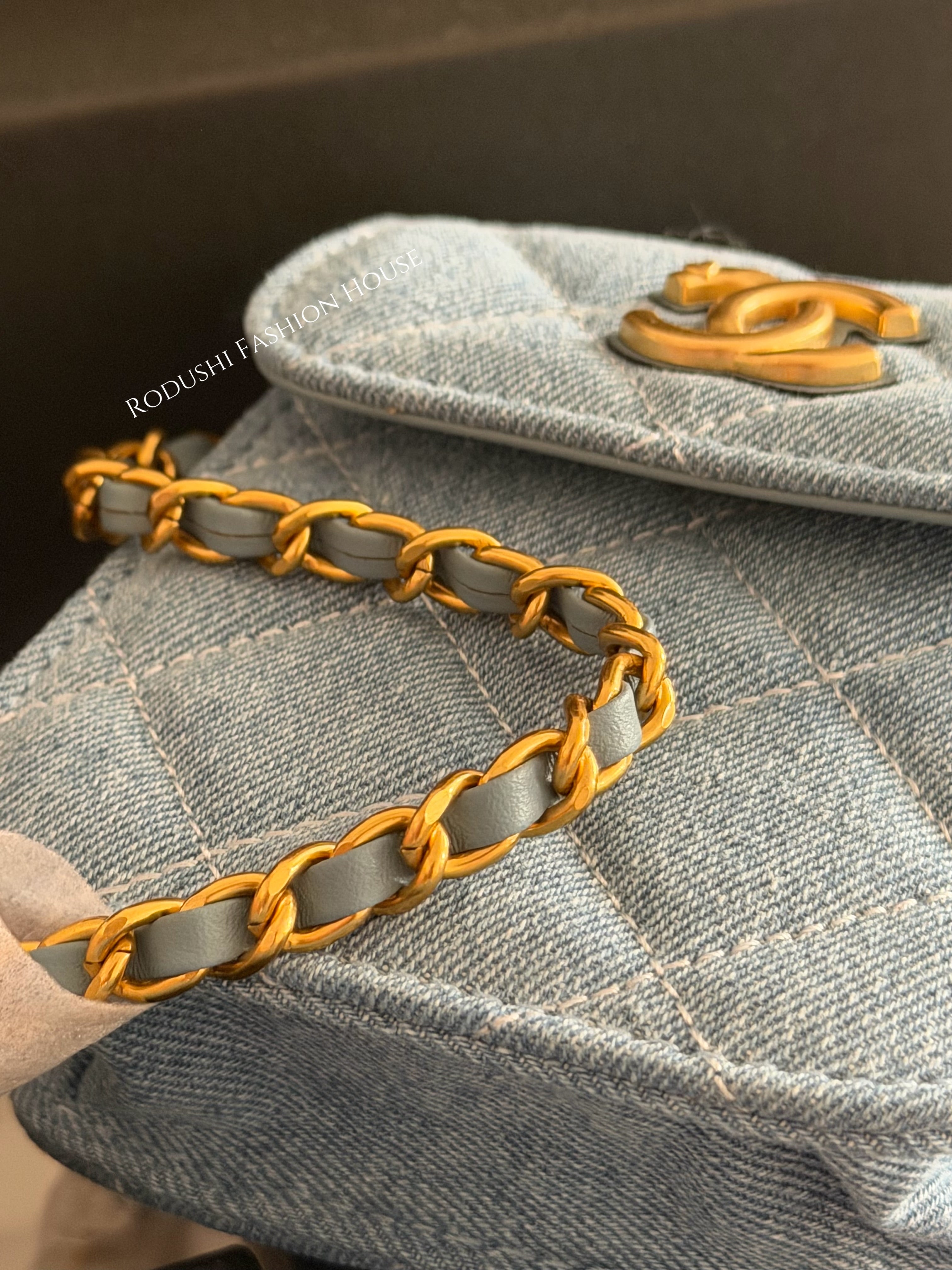 Chanel Denim Crossbody Bag - GWP