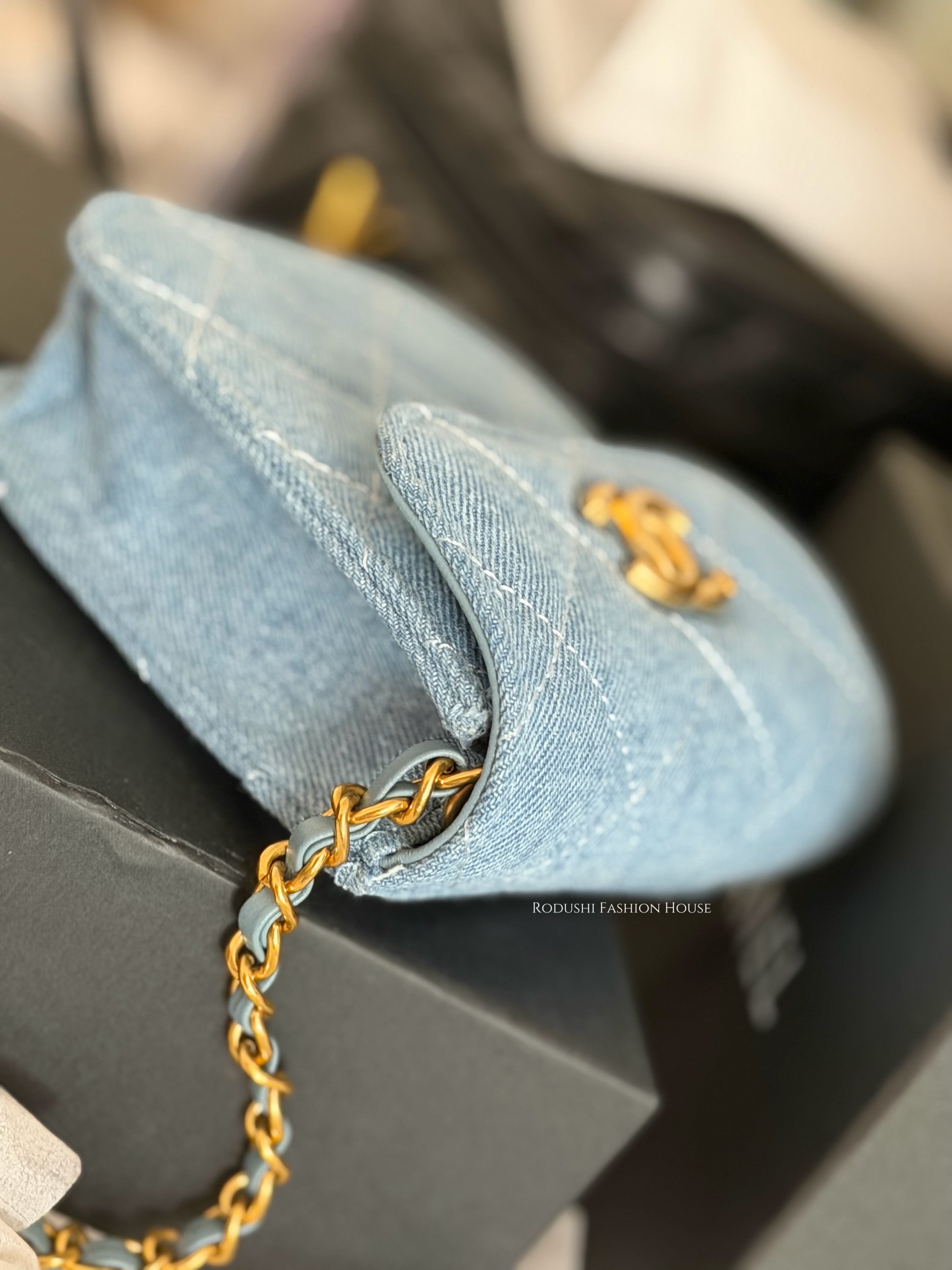 Chanel Denim Crossbody Bag - GWP