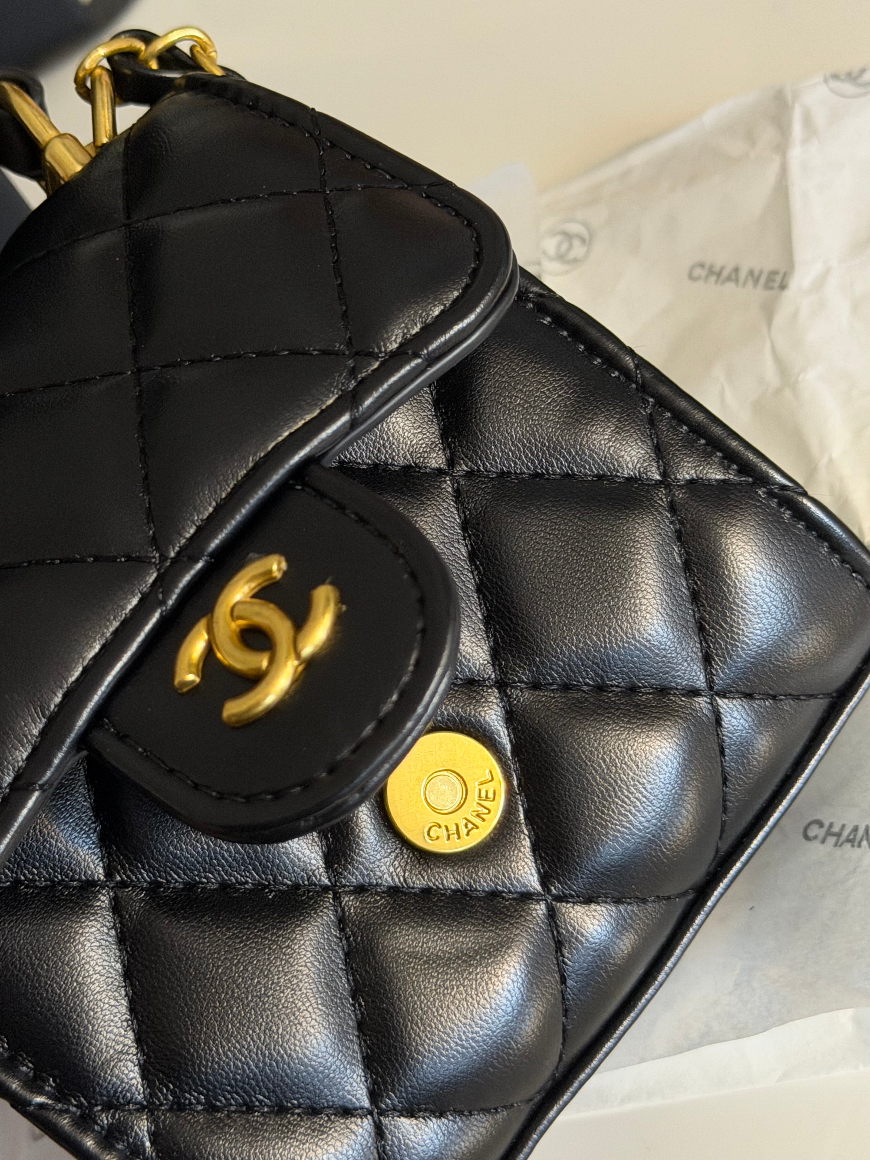 Chanel Top Handle Flap Bag - GWP