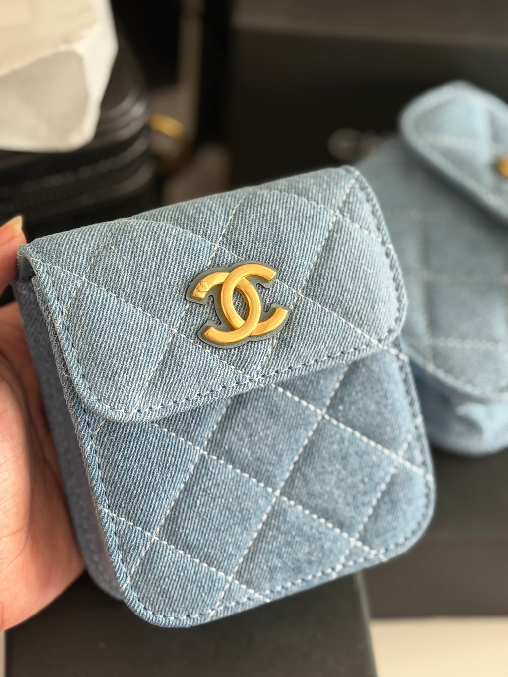 Chanel Denim Crossbody Bag - GWP