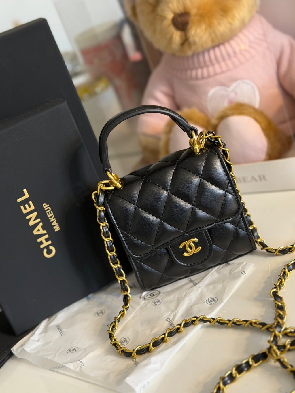 Chanel Top Handle Flap Bag - GWP