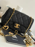 Chanel Lambskin Alike - Exclusive GWP bag with 5 charm
