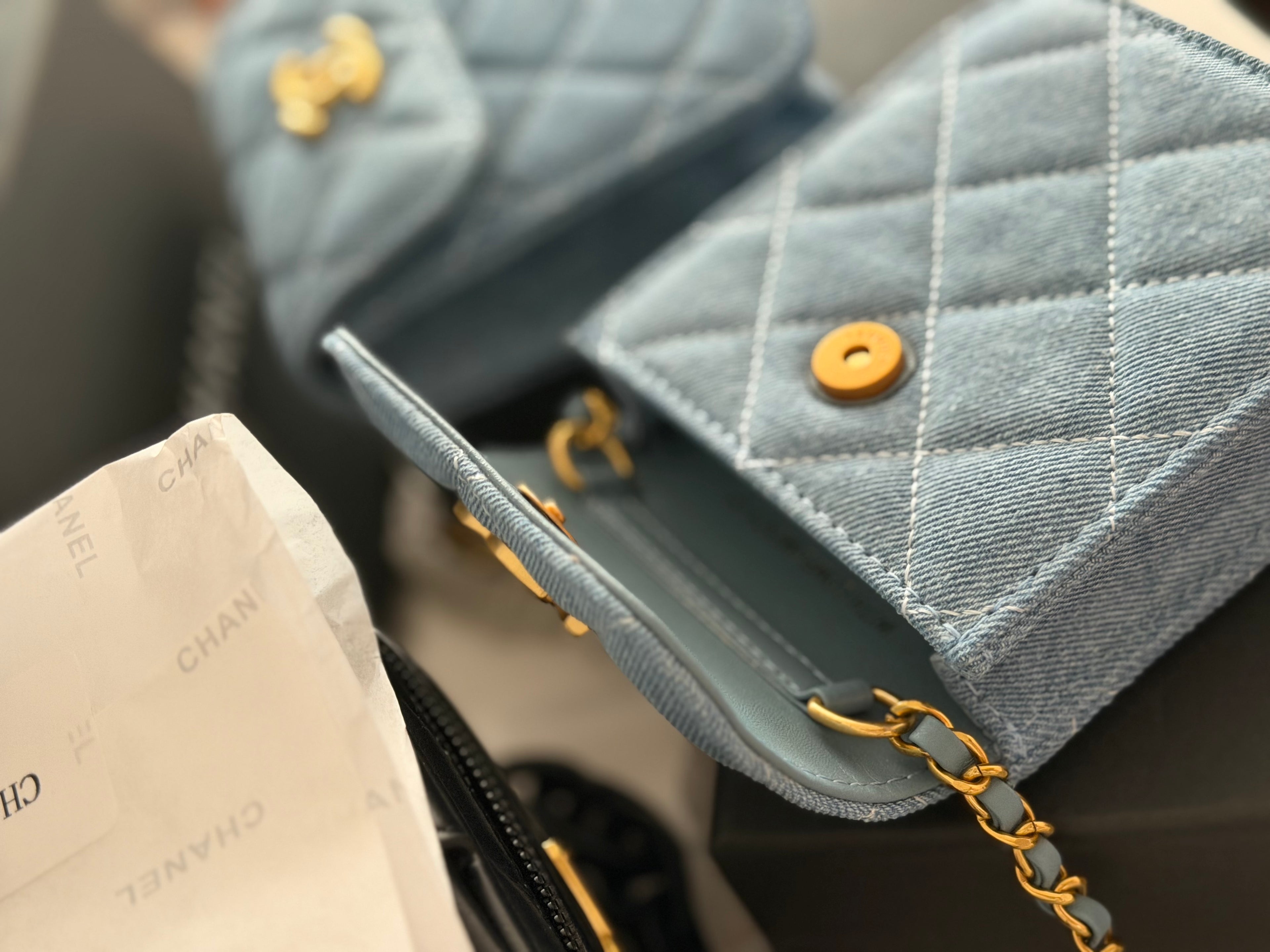 Chanel Denim Crossbody Bag - GWP