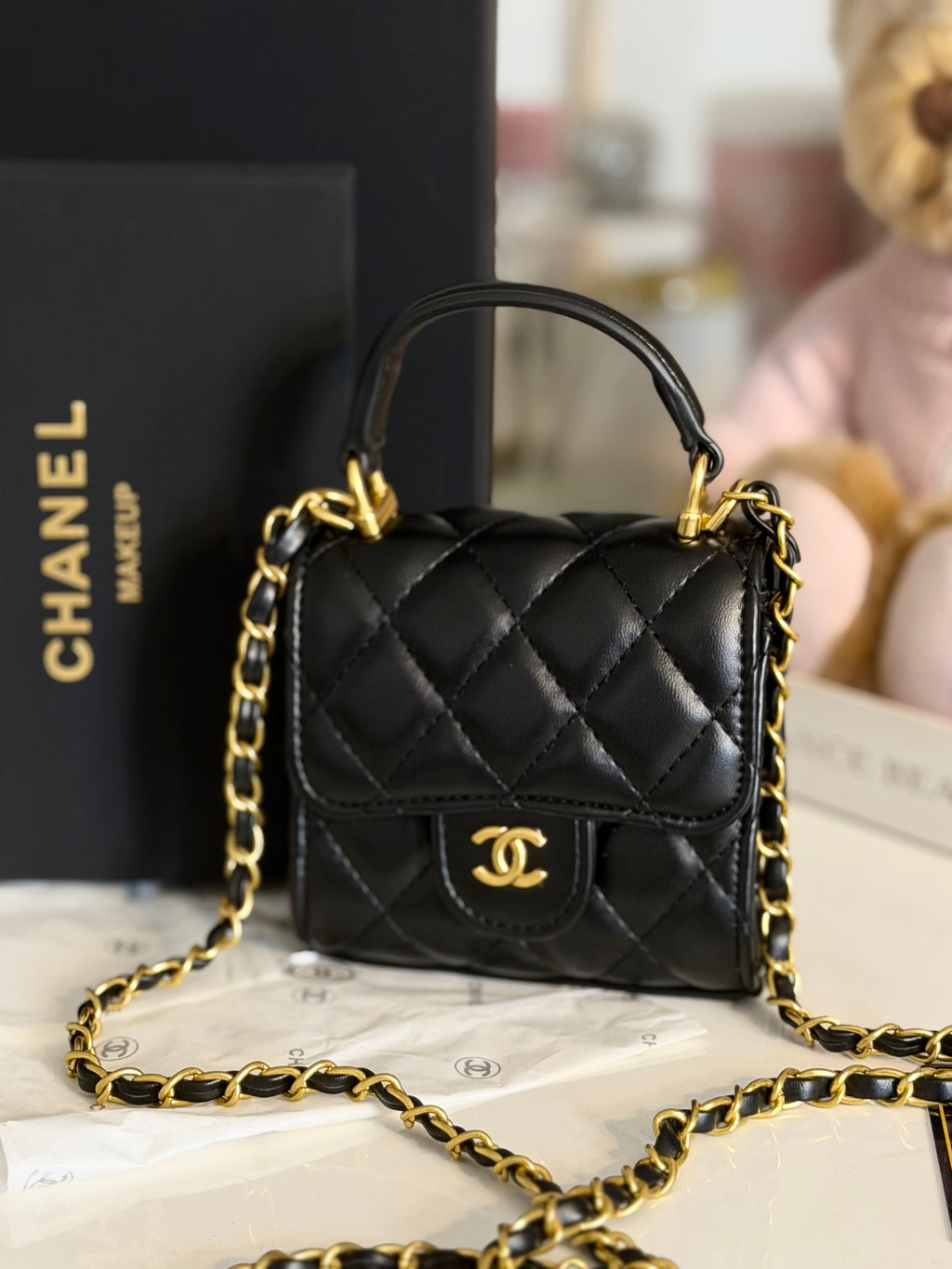 Chanel Top Handle Flap Bag - GWP
