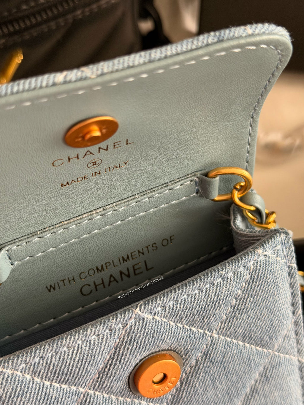 Chanel Denim Crossbody Bag - GWP
