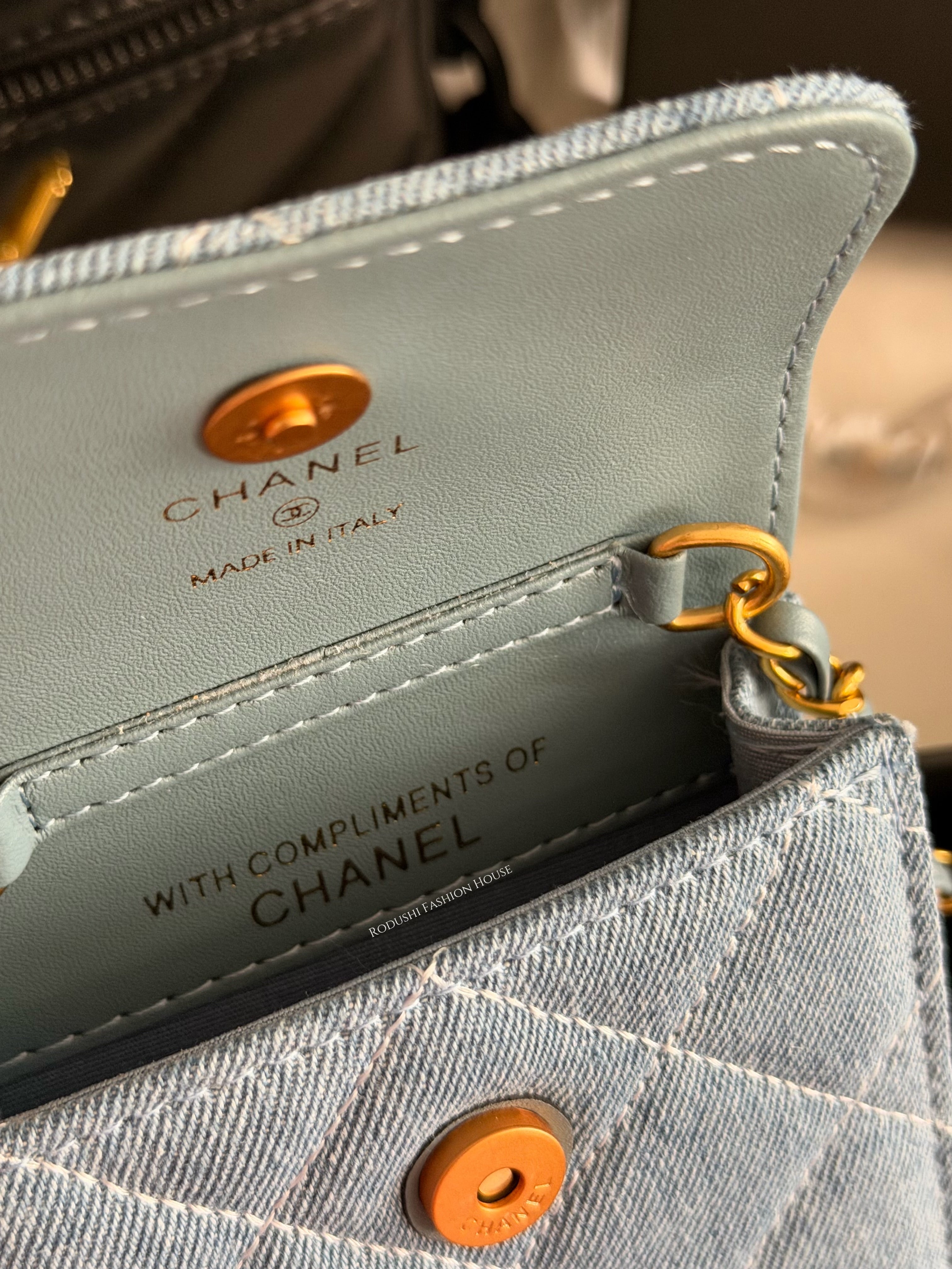 Chanel Denim Crossbody Bag - GWP