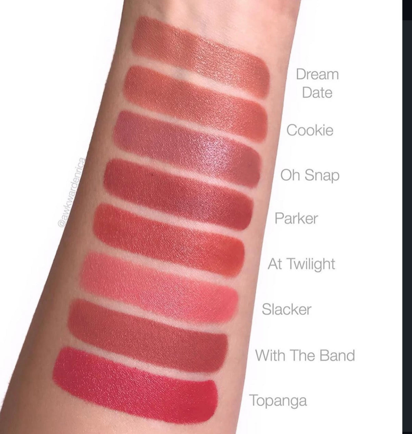 Colourpop Lippie Stix- Brown & Terracotta