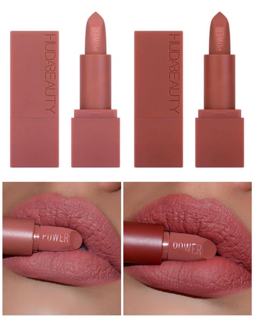 Huda Beauty Mini Power NUDE Bullet Duo Set