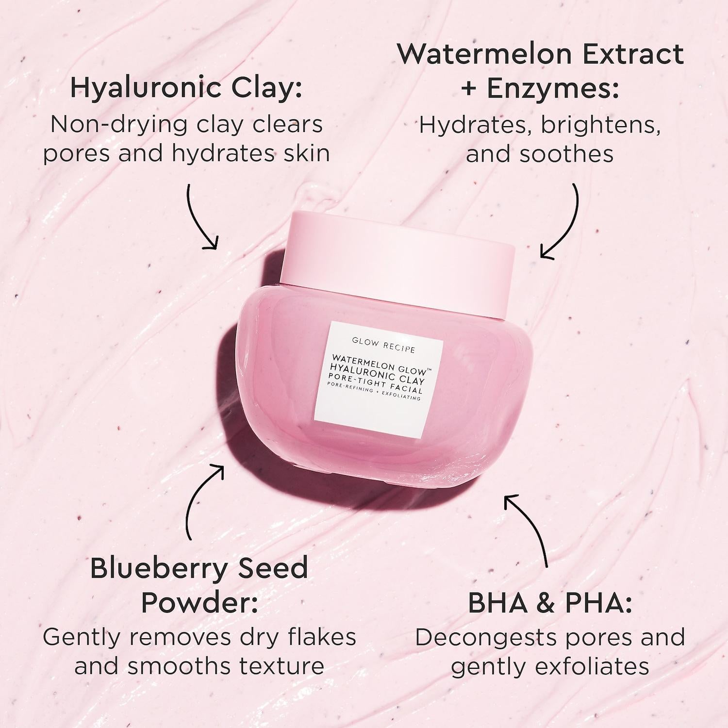 Glow Recipe Watermelon Glow Hyaluronic Clay 60 ml