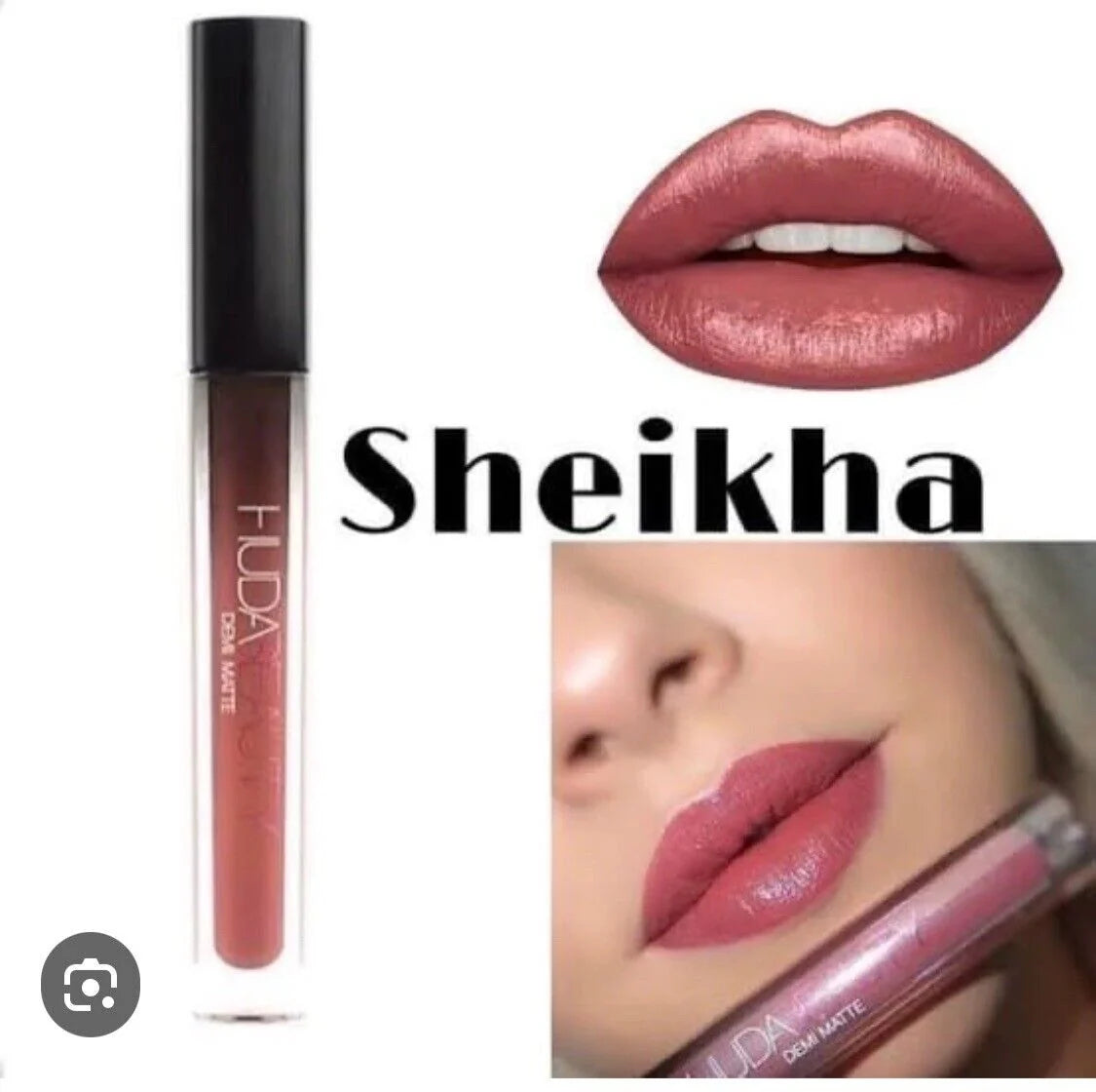 Huda Beauty
Demi Matte Cream Lipstick