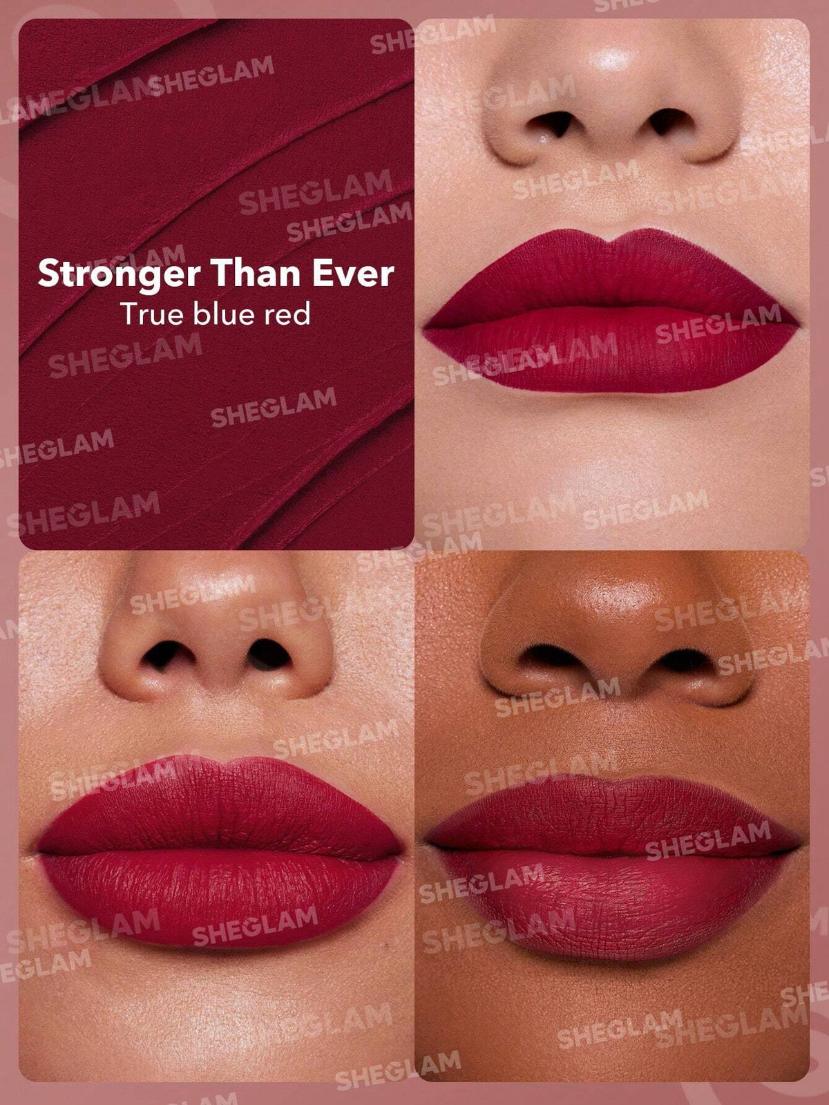 Sheglam Dynamatte Boom Long-Lasting Matte Lipstick-Stronger Than Ever